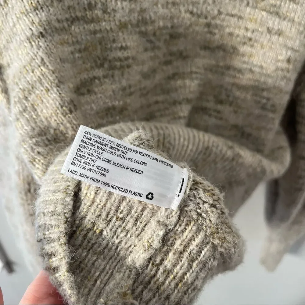 Universal Thread Green Marled Crop Sweater - Picture 6 of 6